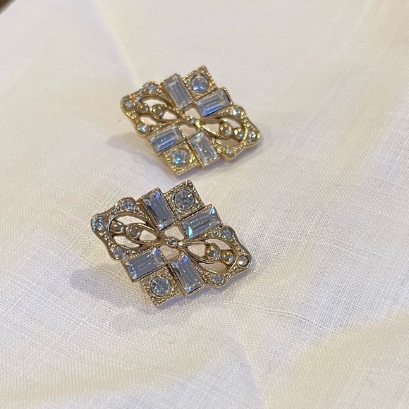 1928 retro design earrings - Picture 3 of 3